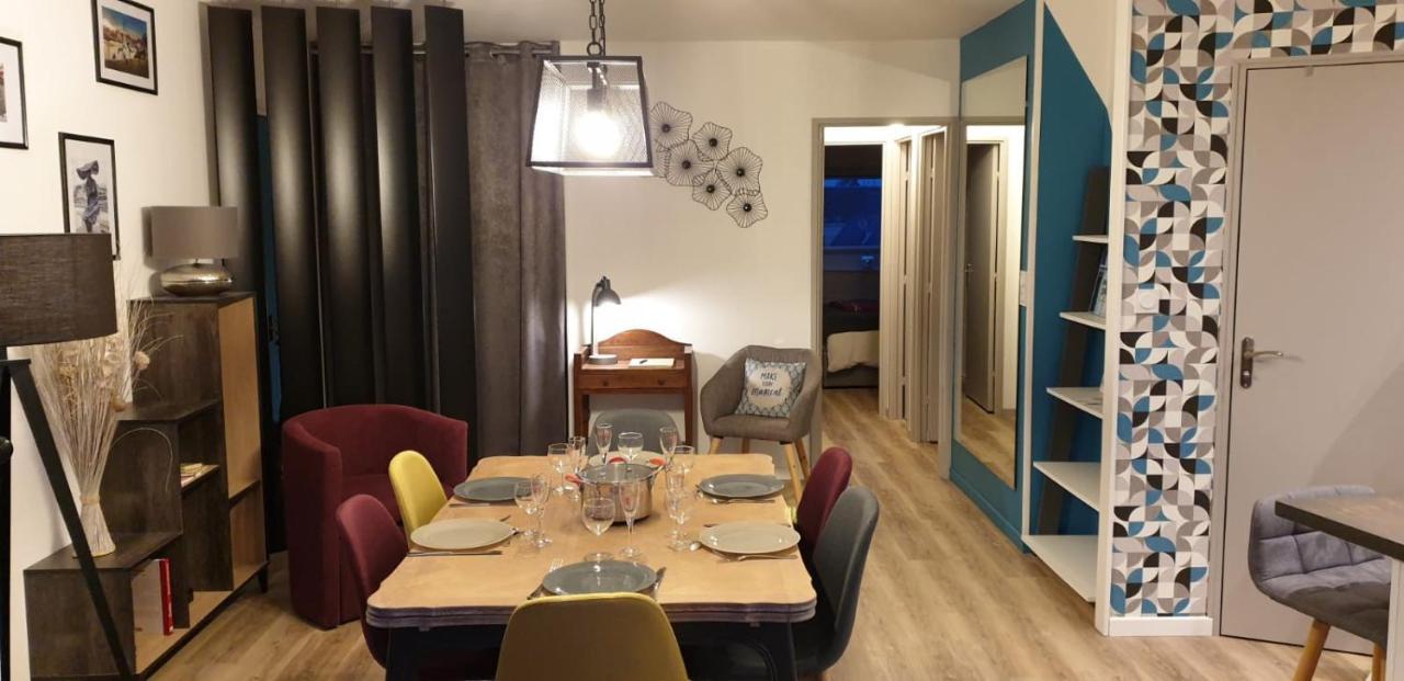 Coeur De Troyes T4 Terrasse 5Eme Etage Centre Ville Wifi Parking エクステリア 写真