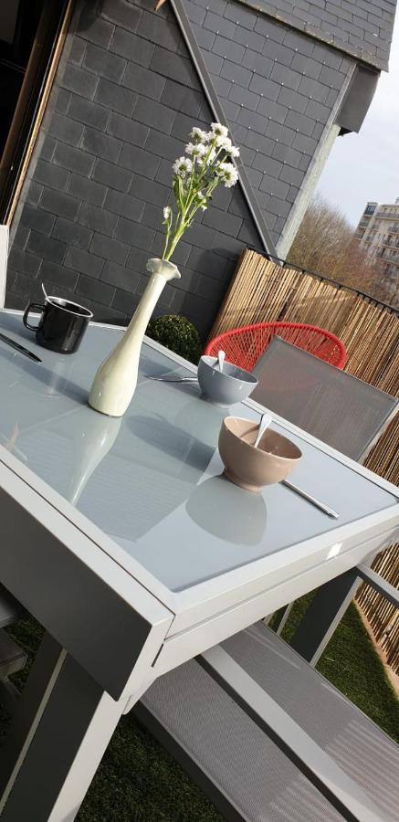 Coeur De Troyes T4 Terrasse 5Eme Etage Centre Ville Wifi Parking エクステリア 写真